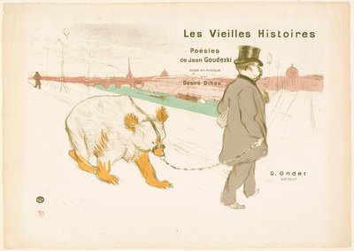Omslag en Frontispice van Les Vieilles Histoires door Henri de Toulouse-Lautrec