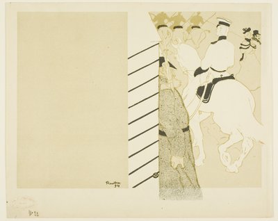 Cover voor Babylon van Duitsland door Henri de Toulouse-Lautrec