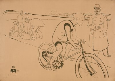 Fiets Michael door Henri de Toulouse-Lautrec