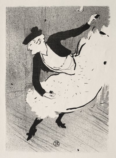 Edmée Lescot door Henri de Toulouse-Lautrec