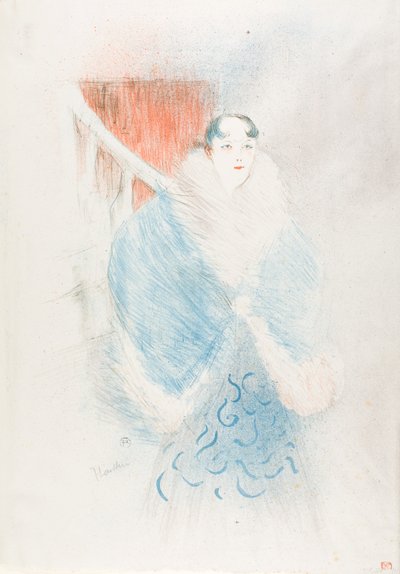 Elsa, genaamd De Weense door Henri de Toulouse-Lautrec