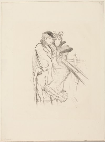 Eros gewond door Henri de Toulouse-Lautrec