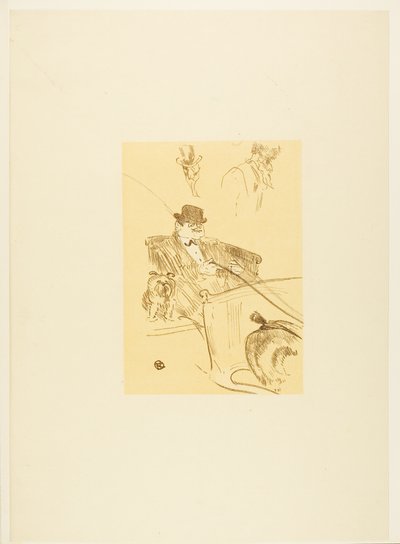 Goedemorgen meneer Robin door Henri de Toulouse-Lautrec