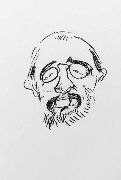 Henri Toulouse-Lautrec. Zelfportret. door Henri de Toulouse Lautrec
