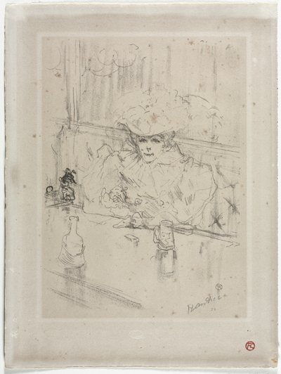 In de Hanneton door Henri de Toulouse-Lautrec