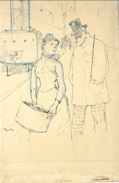  door Henri de Toulouse-Lautrec
