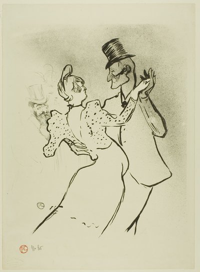 La Goulue door Henri de Toulouse-Lautrec