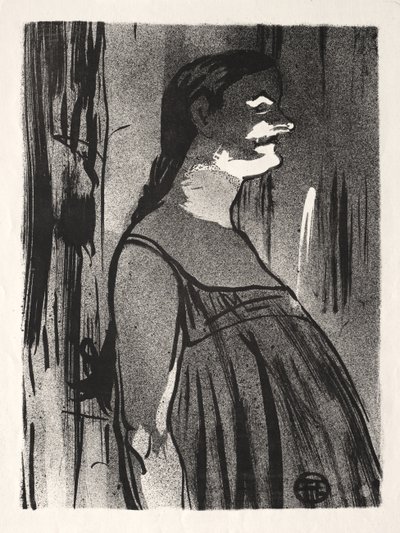 Le Café-concert: Mme. Abdala door Henri de Toulouse-Lautrec