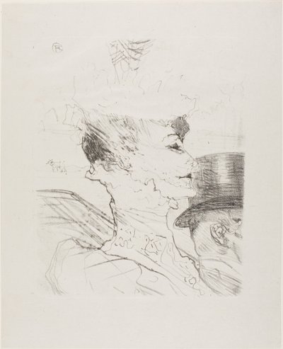 Louise Balthy, uit Treize Lithographies door Henri de Toulouse-Lautrec