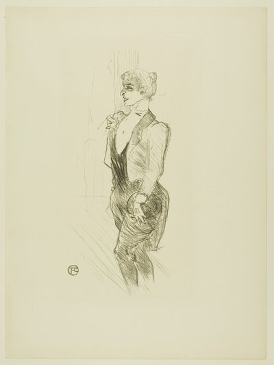 Mary Hamilton door Henri de Toulouse-Lautrec