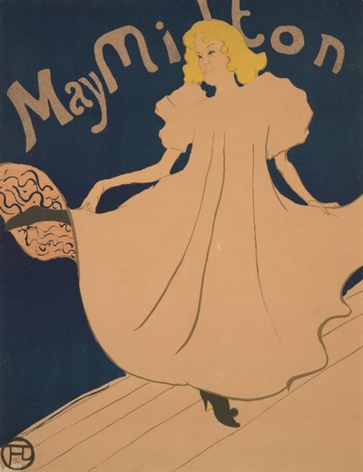 May Milton door Henri de Toulouse-Lautrec