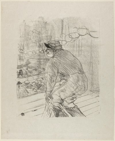 Polin, uit Treize Lithographies door Henri de Toulouse-Lautrec