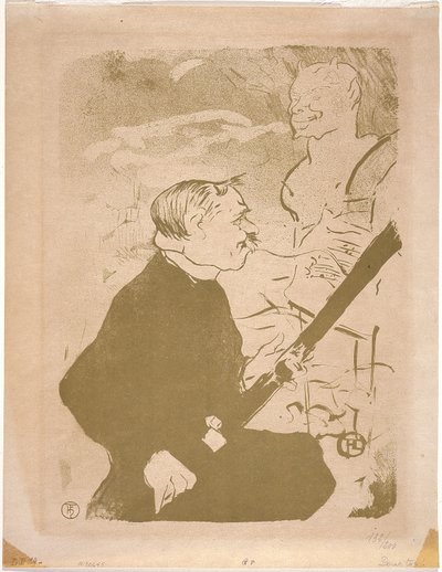 Pour Toil! (Voor jou) 1893 door Henri de Toulouse Lautrec