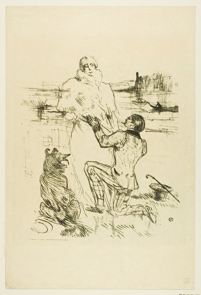 Voorstel (eerste plaat) door Henri de Toulouse-Lautrec