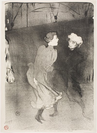 Repetitie in de Folies-Bergère, Emilenne D