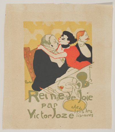Koningin van de vreugde door Henri de Toulouse-Lautrec