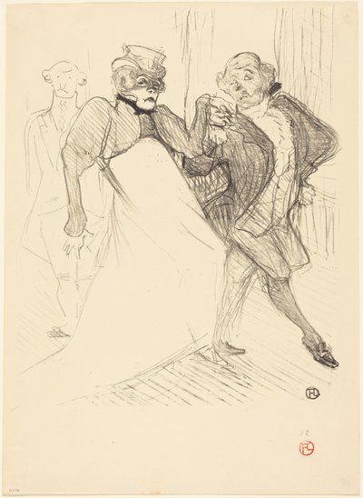  door Henri de Toulouse-Lautrec