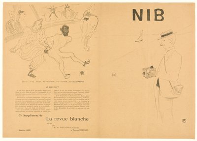 De Amateurfotograaf door Henri de Toulouse-Lautrec