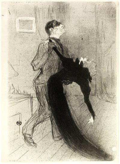 De flauwte door Henri de Toulouse-Lautrec
