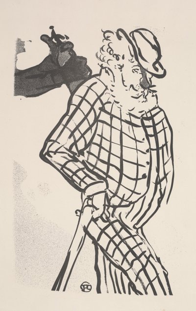Zonder titel door Henri de Toulouse Lautrec