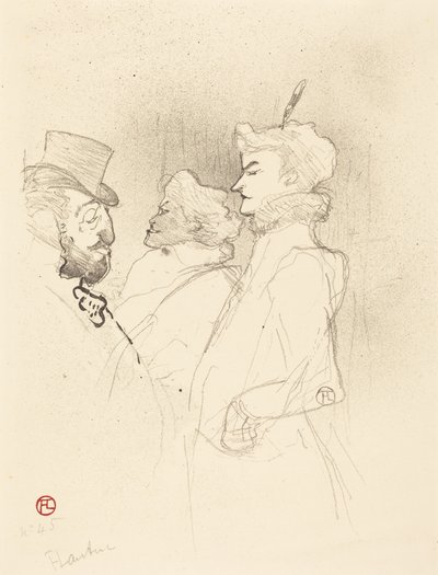  door Henri de Toulouse-Lautrec