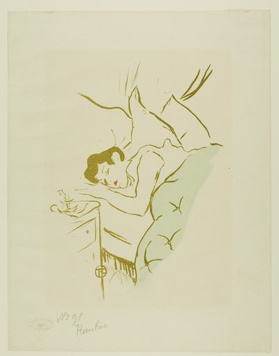 Jouw Mond door Henri de Toulouse-Lautrec
