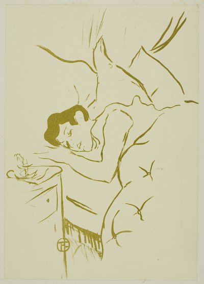 Jouw mond door Henri de Toulouse-Lautrec