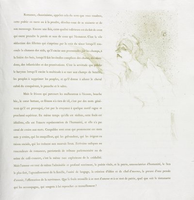 Yvette Guilbert-Franse Serie: Nr. 12 door Henri de Toulouse-Lautrec