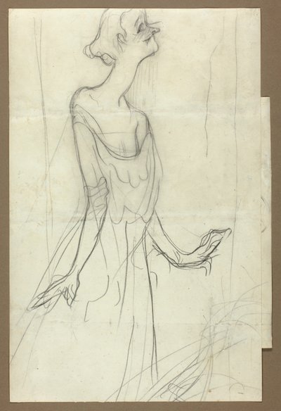 Yvette Guilbert zingt door Henri de Toulouse-Lautrec