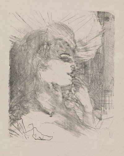 Anna Held, uit Portretten door Henri de Toulouse Lautrec