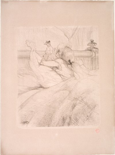 In Bed door Henri de Toulouse Lautrec