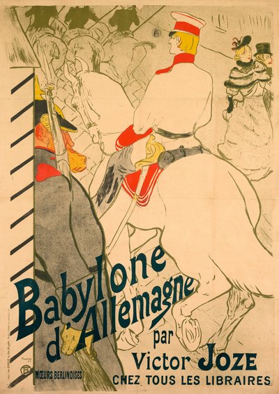Babylon in Duitsland door Henri de Toulouse Lautrec