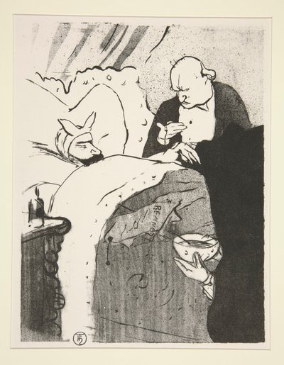 Carnot ziek! door Henri de Toulouse Lautrec