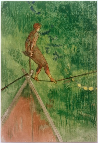 Koorddanseres door Henri de Toulouse Lautrec