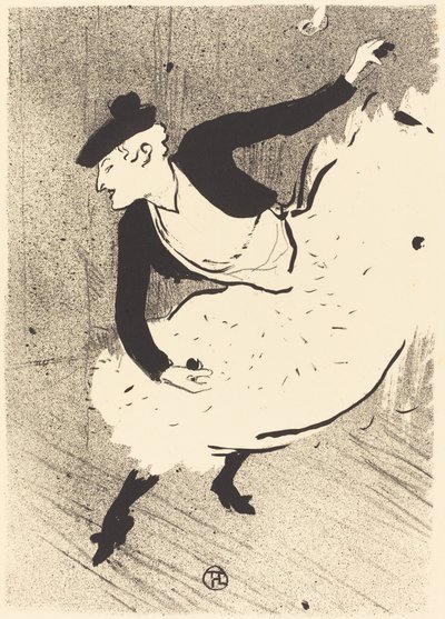 Edmée Lescot door Henri de Toulouse Lautrec