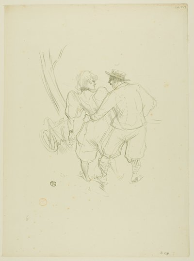 Floréal, uit Mélodies de Désiré Dihau door Henri de Toulouse Lautrec
