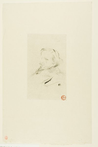 Francis Jourdain door Henri de Toulouse Lautrec