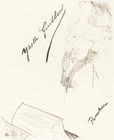 Frontispice, 1898 door Henri de Toulouse Lautrec