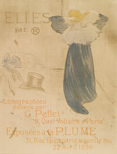 Frontispice voor Elles, 1896 door Henri de Toulouse Lautrec