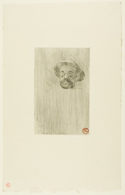 Henry Somm door Henri de Toulouse Lautrec