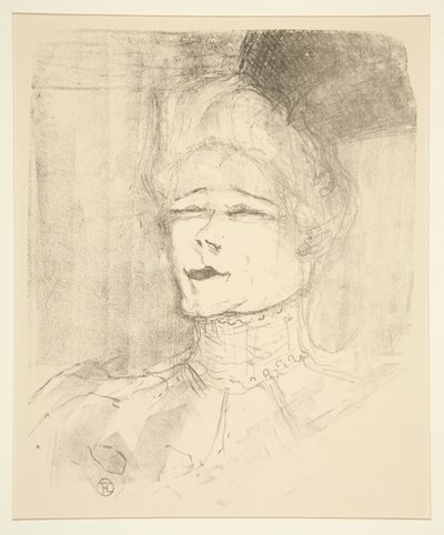 Jeanne Granier door Henri de Toulouse Lautrec