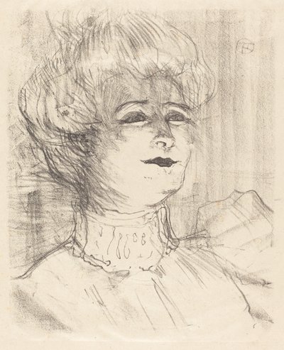 Jeanne Hading door Henri de Toulouse Lautrec