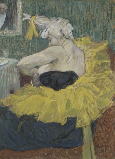 De clowneske Cha-U-Kao door Henri de Toulouse Lautrec