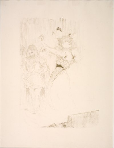 Lender Dansant le Pas du Boléro, in Chilpéric door Henri de Toulouse Lautrec