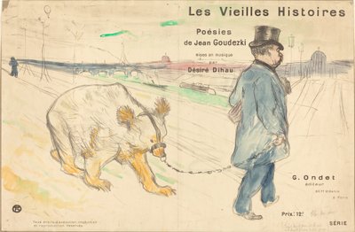 De Oude Verhalen (omslag/frontispice) door Henri de Toulouse Lautrec