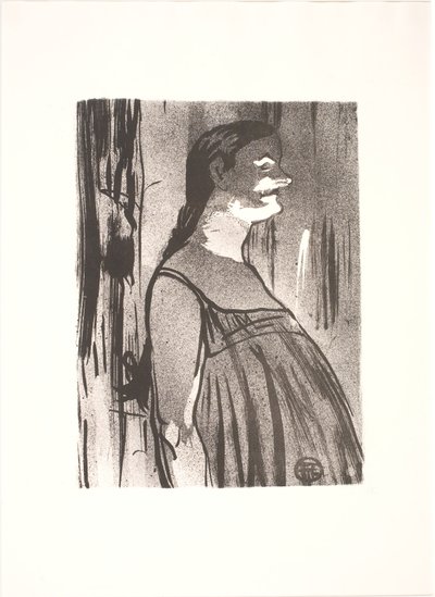 Madame Abdala door Henri de Toulouse Lautrec