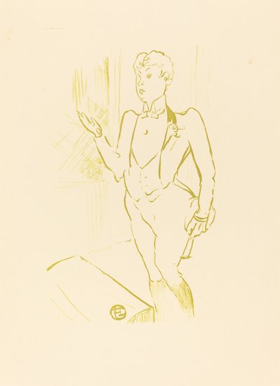 Mary Hamilton, 1893 door Henri de Toulouse Lautrec