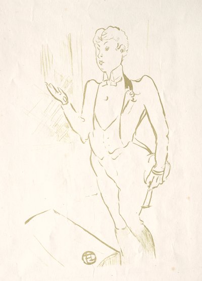 Mary Hamilton, 1893 door Henri de Toulouse Lautrec