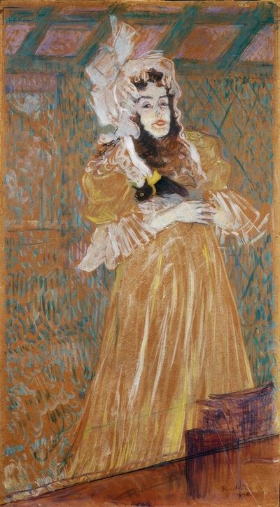May Belfort door Henri de Toulouse Lautrec