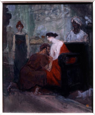 Messaline door Henri de Toulouse Lautrec